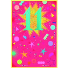 Age 11 Girl C50 Card SE31967