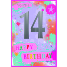 Age 14 Girl C50 Card SE31968