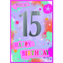 Age 15 Girl C50 Card SE31968