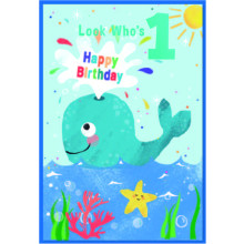 Age 1 Boy C50 Card SE31969
