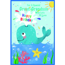 Great Grandson Juvenile C50 Card SE31969