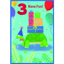 Age 3 Boy C50 Card SE31970