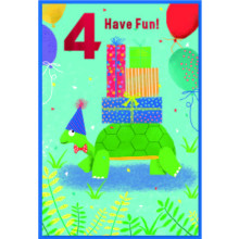 Age 4 Boy C50 Card SE31970