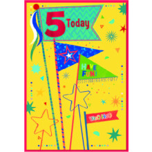 Age 5 Boy C50 Card SE31971