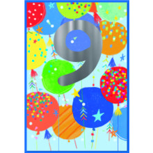Age 9 Boy C50 Card SE31973