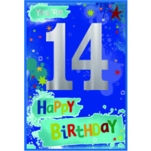 Age 14 Boy C50 Card SE31974