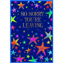 Sorry You're Leaving Male C50 Card SE31977