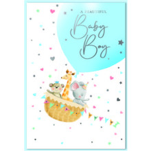 Baby Boy C50 Card SE31982