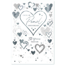 Your Pearl Anniversary Trad C50 Card SE31985
