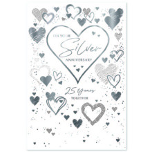Your Silver Anniversary Trad C50 Card SE31985