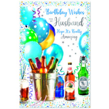 Husband Birthday Trad C75 Card SE31996