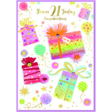 Age 21 Female Isabel's Garden Card SE32022