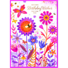 Open Female Isabel's Garden Card SE32023