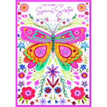 Sister Isabel's Garden Card SE32024