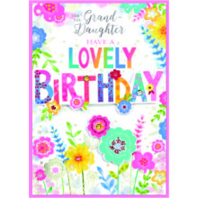 Grand-daughter Isabel's Garden Card SE32025