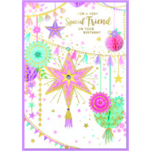 Special Friend Female Isabel's Garden Card SE32026