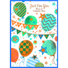 Open Male Isabel's Garden Card SE32030