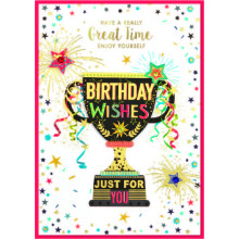 Open Male Isabel's Garden Card SE32031