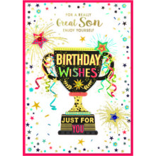 Son Isabel's Garden Card SE32031