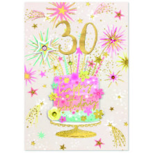 Age 30 Female Isabel's Garden Card SE32034