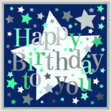 Open Male Trad Square Card SE32042