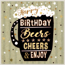 Open Male Trad Square Card SE32043
