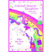 Great Grandaughter Juvenile C75 Card SE32090
