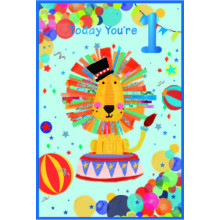 Age 1 Boy C75 Card SE32093