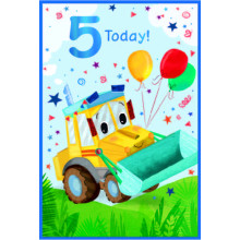Age 5 Boy C75 Card SE32094