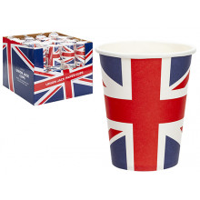 Union Jack Paper Cups 12's