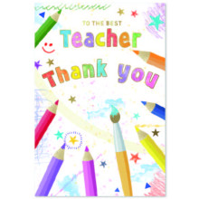 Thank You Teacher C50 Card SE32111