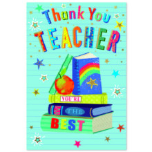 Thank You Teacher C50 Card SE32112