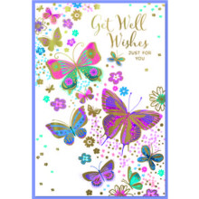 Get Well Female Trad C50 Card SE32120