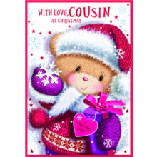 JXC2598 Cousin Female Juvenile C50 Christmas Card SE32136