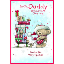JXC2462 Daddy C50 Christmas Card SE32138