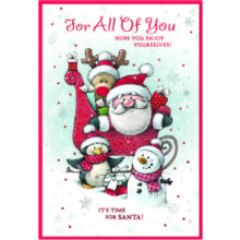 JXC2994 To All Of You Juvenile C50 Christmas Card SE32140