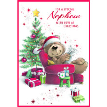 JXC2587 Nephew Cute C50 Christmas Card SE32143