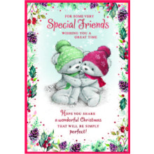 JXC2912 Special Friends Cute C50 Christmas Card SE32144