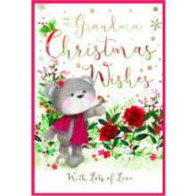 JXC2611 Grandma Cute C50 Christmas Card SE32148