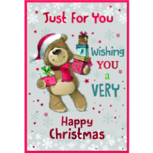 JXC2315 Open Male Cute C50 Christmas Card SE32149
