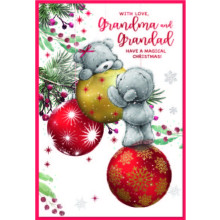 JXC2853 Grandma & Grandad Cute C50 Christmas Card SE32150
