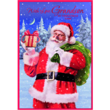 JXC2665 Grandson Trad C50 Christmas Card SE32151