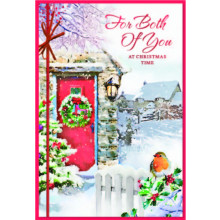 JXC2923 To Both Of You Trad C50 Christmas Card SE32154