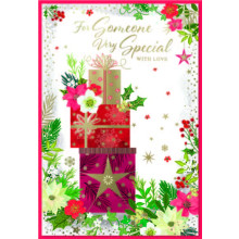 JXC2708 Someone Special Female Trad C50 Christmas Card SE32157