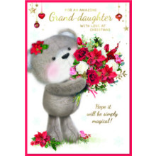 JXC2658 Great Grand-daughter Cute C50 Christmas Card SE32160
