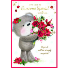 JXC2710 Someone Special Female Cute C50 Christmas Card SE32160