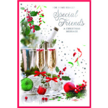 JXC2902 Special Friends Trad C50 Christmas Card SE32161