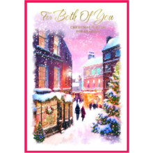 JXC2928 To Both Of You Trad C50 Christmas Card SE32165