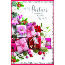 JXC2726 Partner Female Trad C75 Christmas Card SE32171