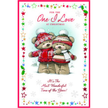 JXC2721 One I Love Cute C75 Christmas Card SE32175